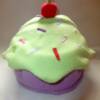 Lavender case with Lime icing