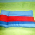 Blue red stripes