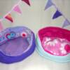 Piggy Beds with matching Bunting