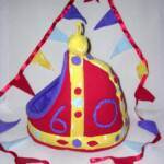 Queen's Diamond Jubilee Crown Crash Pad with matching Bunting (one off no repeats)
