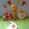 Easter Chick Cage Decorating Kit